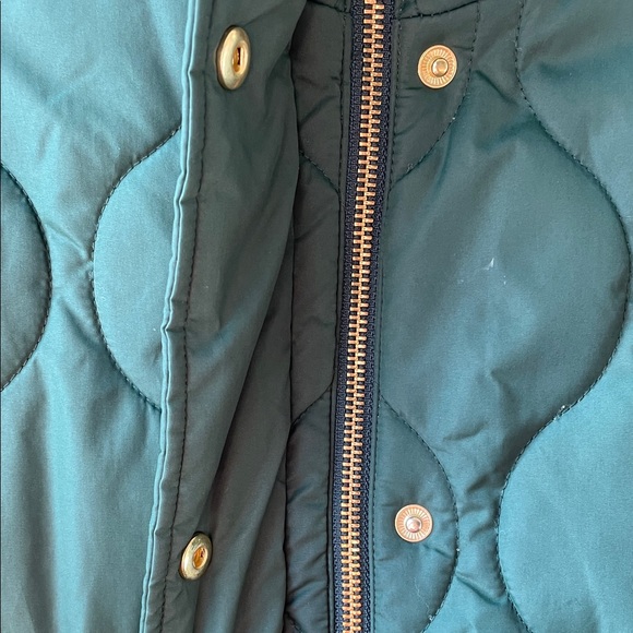 J.Crew Women's Green Quilted Jacket Size S - Picture 5 of 11
